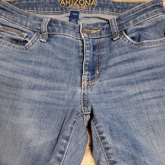 Arizona Jean Company Women's Boot Cut Jeans - Light Blue - Picture 1 of 3